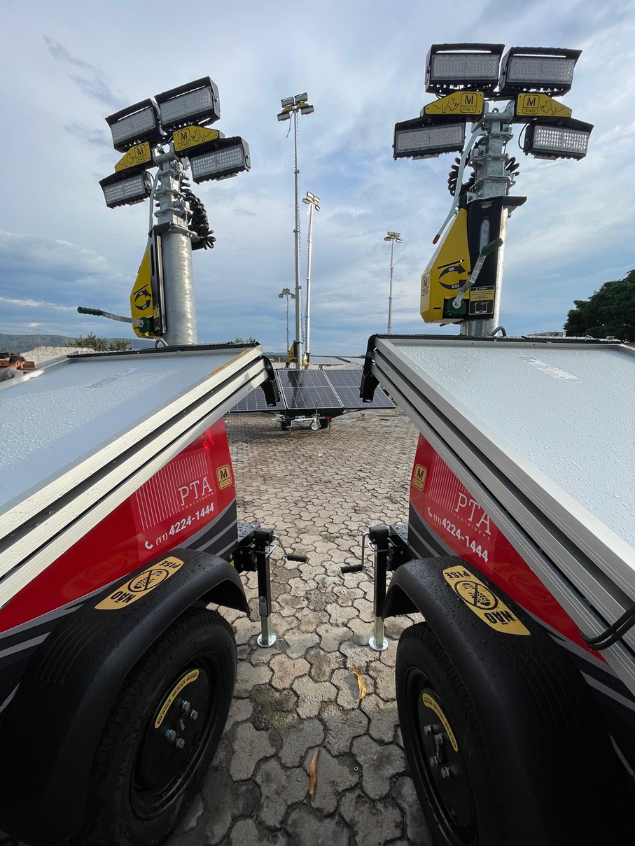 As Vantagens da Locação de Torre de Iluminação Solar em Comparação às Torres de Iluminação a Diesel