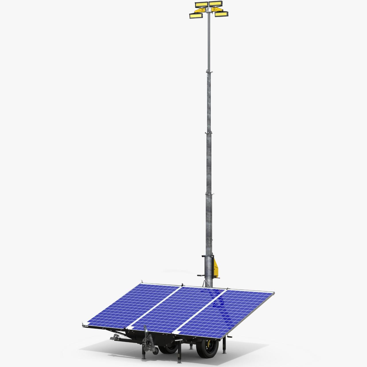 As Vantagens da Locação de Torre de Iluminação Solar em Comparação às Torres de Iluminação a Diesel